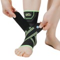 Elastyczna Opaska Na Kostkę Orteza Na Staw Skokowy Z Paskami Dociągającymi [Rozmiar: S]