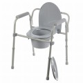 Krzesło Toaletowe WC Toaleta Przenośna Stabilna Sedesowe Pomoc Dla Seniora