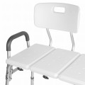 ŁAWECZKA DO WANNY Z OPARCIEM KRZESŁO WANNOWE TABORET ŁAWKA NAWANNOWA SENIOR