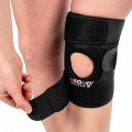 STABILIZATOR KOLANA ORTEZA STAWU KOLANOWEGO Z PIERŚCIENIEM NA RZEPKĘ OPASKA NA KOLANO