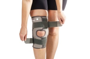 Stabilizator Stawu Kolanowego z Zawiasami I Otwarciem Rzepki