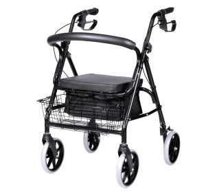 Rolator Z Koszykiem I Siedziskiem Chodzik Czerokołowy
