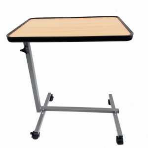 Stolik Przyłóżkowy Z Regulacją Na Kółkach