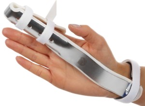 Stabilizator Szynowy Palca Z Paskiem Nadgarstka