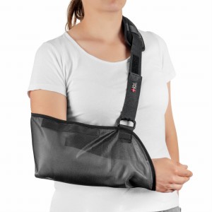 TEMBLAK PRZEWIEWNY LEKKI SIATECZKOWY NA LATO ORTEZA RĘKI CHUSTA NA GIPS