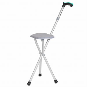 LASKA REHABILITACYJNA SPACEROWA Z SIEDZISKIEM DLA SENIORA PODPÓRKA