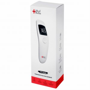 TERMOMETR NA PODCZERWIEŃ ELEKTRONICZNY LED DOKŁADNY BEZDOTYKOWY