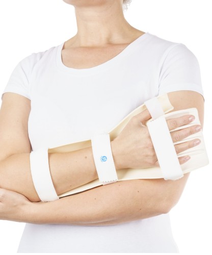 Nocna Orteza Ręki Szyna Odciążająca Nadgarstka [Rozmiar: L, Strona: LEWY]