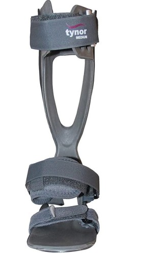 Aparat Na Opadającą Stopę Z Wkładką Stabilizator Orteza [Rozmiar: S, Strona: PRAWY]