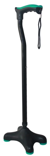 Laska Inwalidzka Typu Czwórnóg Czarna