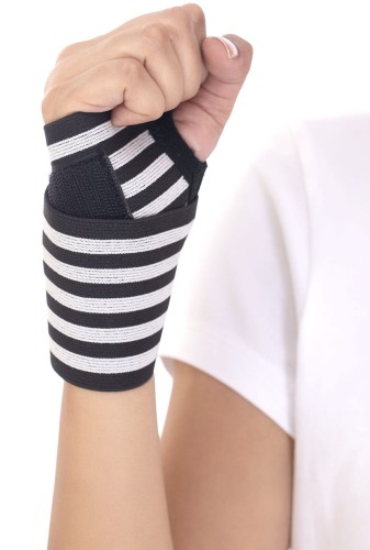 Opaska Nadgarstka Elastyczna Stabilizator Ściągacz