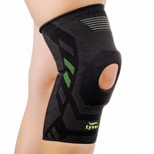 Stabilizator Na Kolano Orteza Stawu Kolanowego Opaska Elastyczna Pierścień [Rozmiar: M]