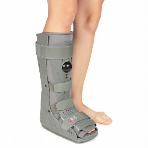 But Ortopedyczny Wysoki Walker Orteza Stopowo Goleniowa Pompowany Gips [Rozmiar: S]