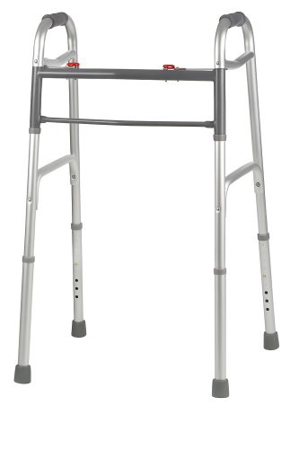 BALKONIK REHABILITACYJNY SKŁADANY ALUMNIOWY LEKKI PCHACZ CHODZIK DLA SENIOR