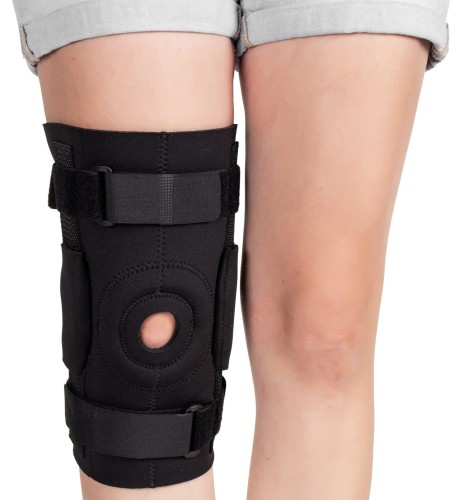 NEOPRENOWY STABILIZATOR NA KOLANO ORTEZA KOLANA USZTYWNIACZ STAWU OPASKA