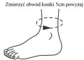 Orteza Stopy Stabilizator Stawu Skokowego [Rozmiar: S]