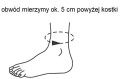 Elastyczny Stabilizator Stawu Skokowego Opaska Kostki [Rozmiar: S]