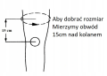 Orteza Na Kolano Łuska Adama Stabilizator Stawu Kolanowego [Rozmiar: S]