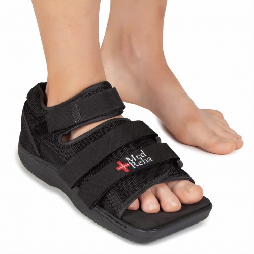 But Pooperacyjny Ortopedyczny Sandał Na Nogę Ochronny Na Gips Wygodny [Rozmiar: XS]